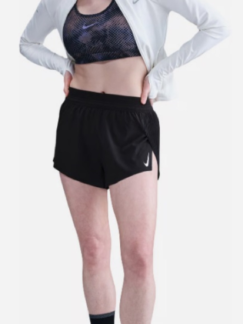 Nike AeroSwift Dri-FIT ADV Brief-Lined Running Shorts 3" - Women's